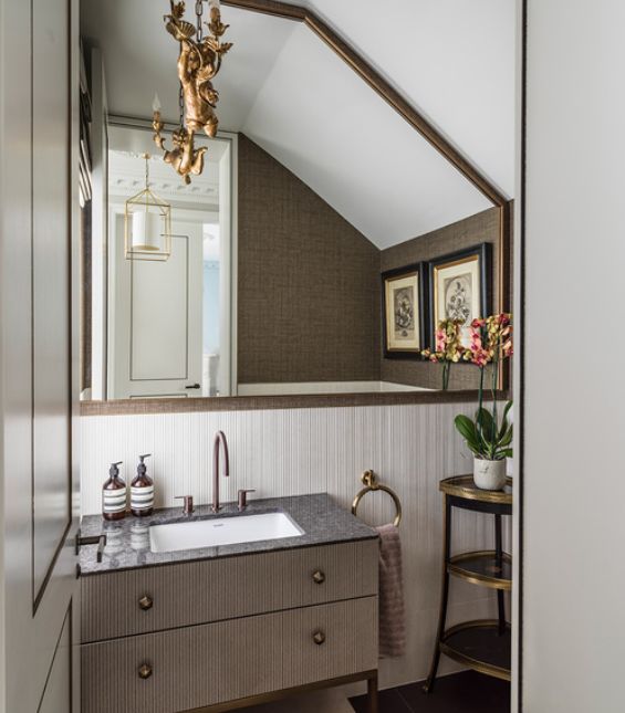 How to create texture and interest in the smallest room in the house